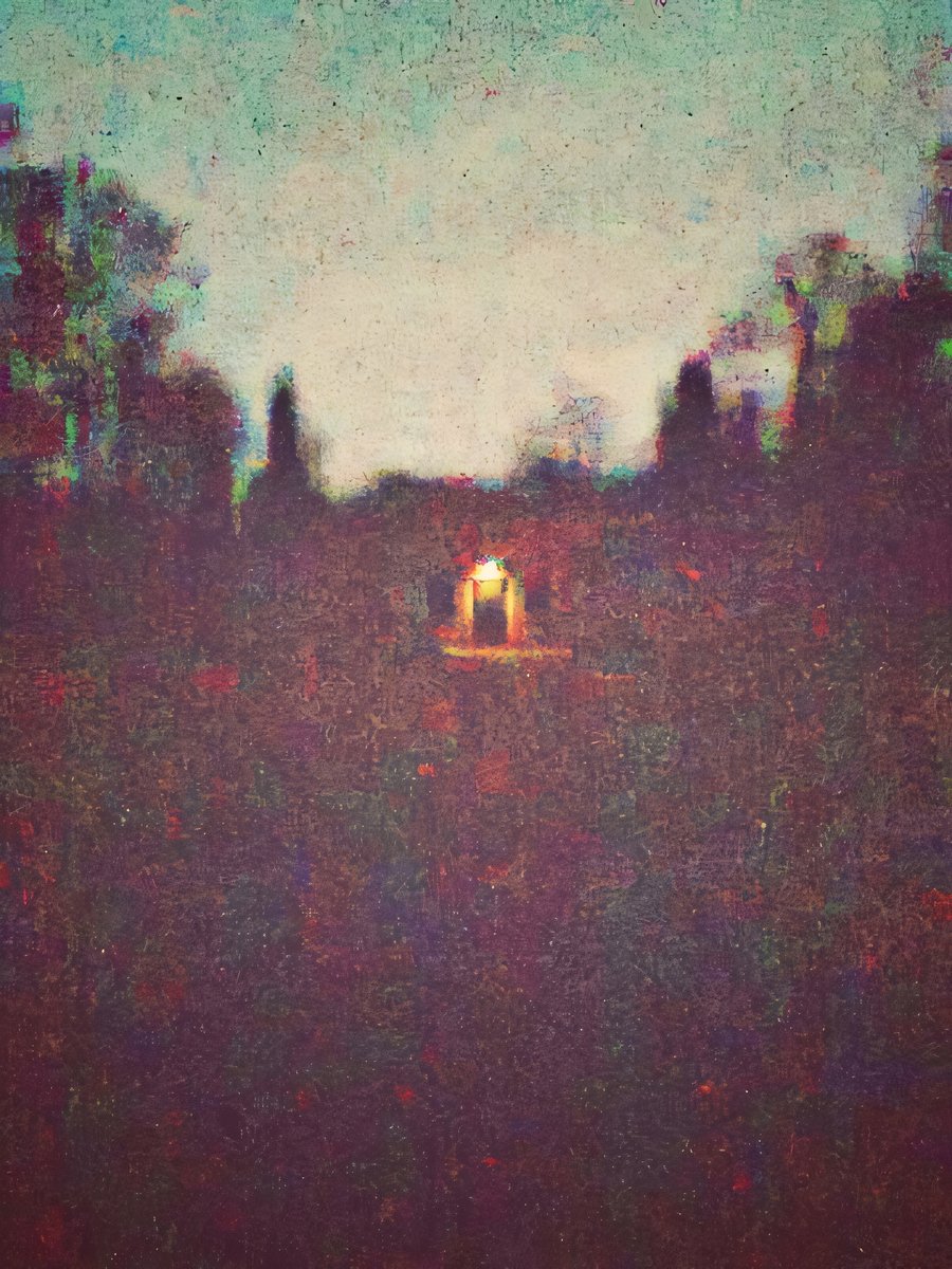 In the dark again, images not related – Hengelo, the Netherlands