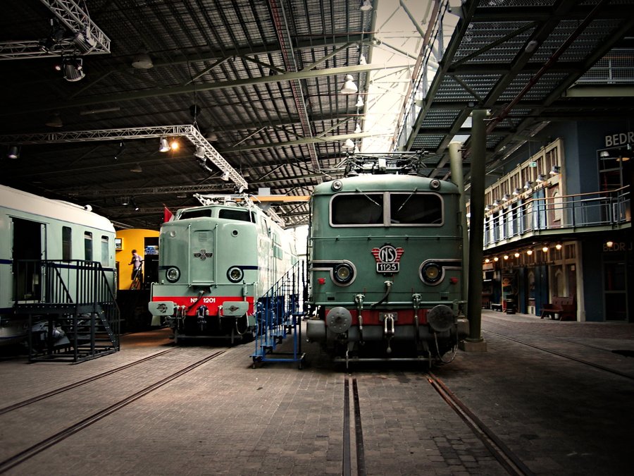 At the railway museum – Utrecht, the Netherlands