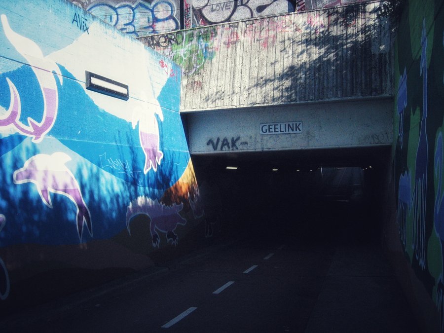 Bike tunnel – Hengelo, the Netherlands