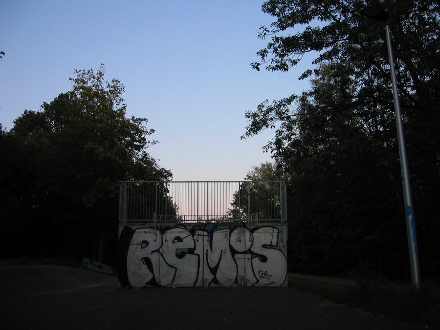 Grafity at a skatepark – Hengelo, the Netherlands