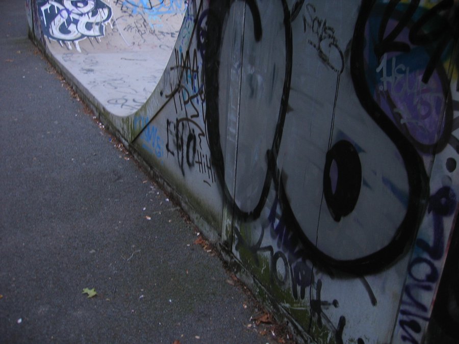Grafity at a skatepark – Hengelo, the Netherlands