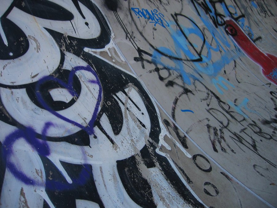 Grafity at a skatepark – Hengelo, the Netherlands