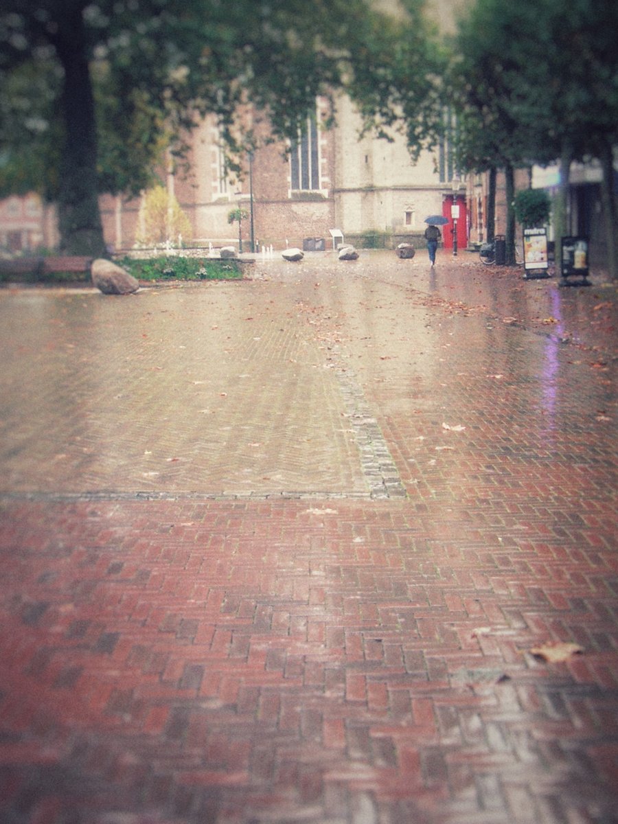 Wet morning in Lochem – the Netherlands