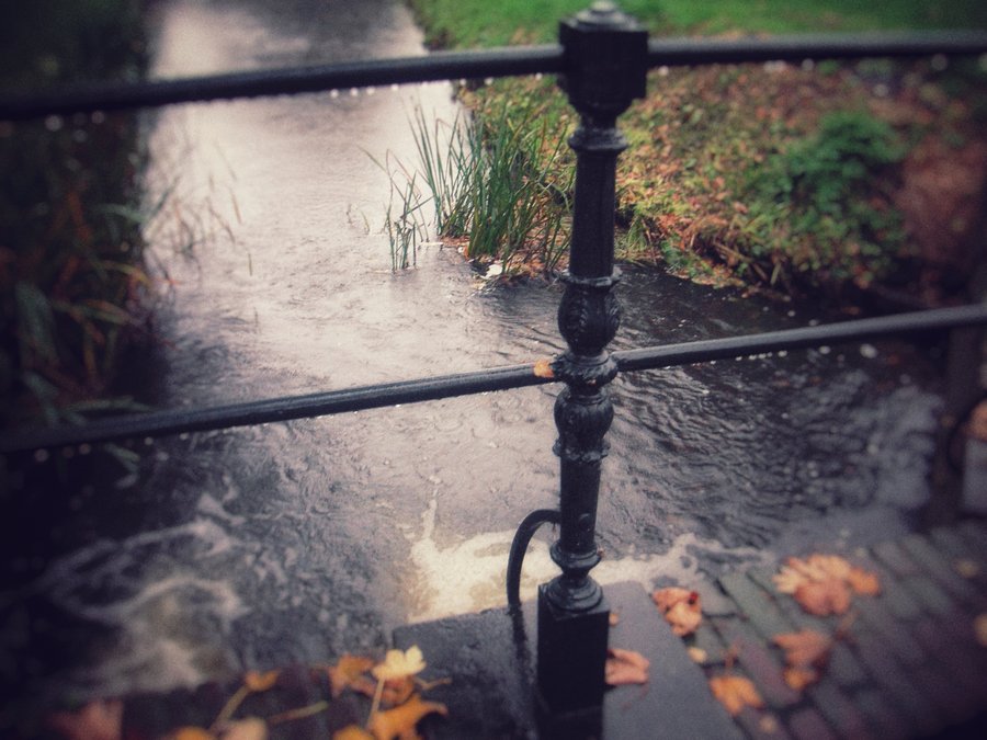 Wet morning in Lochem – the Netherlands