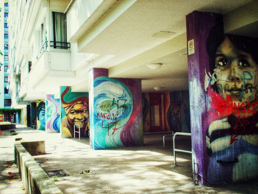Streetart in the Hallesches Tor area – Berlin city trip, Germany