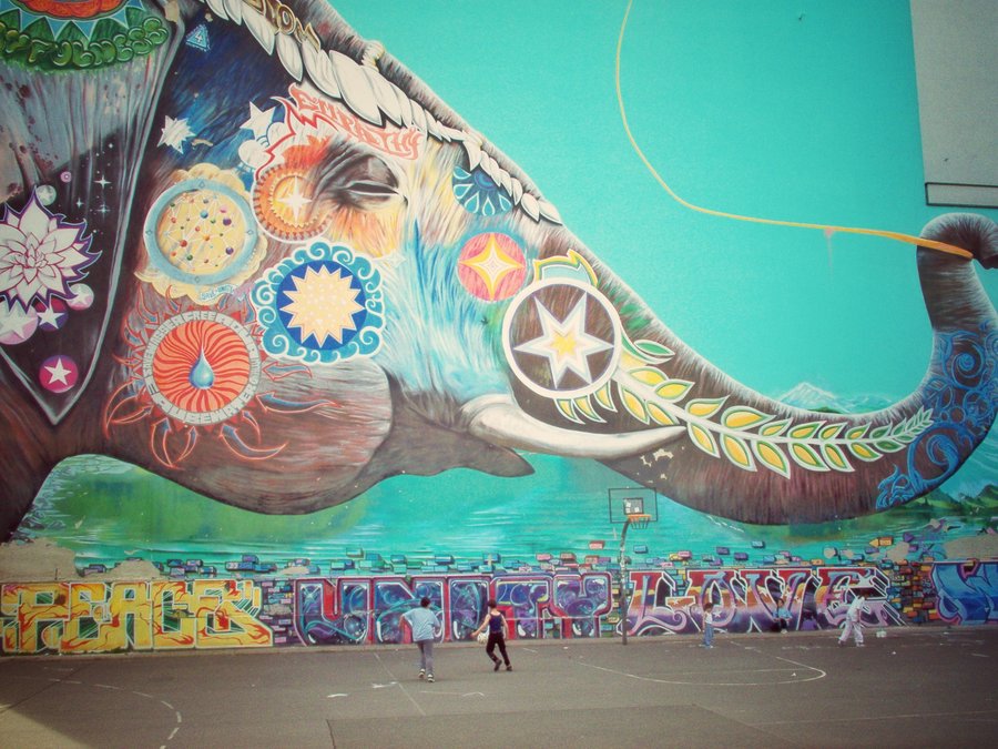 Streetart in the Hallesches Tor area – Berlin city trip, Germany