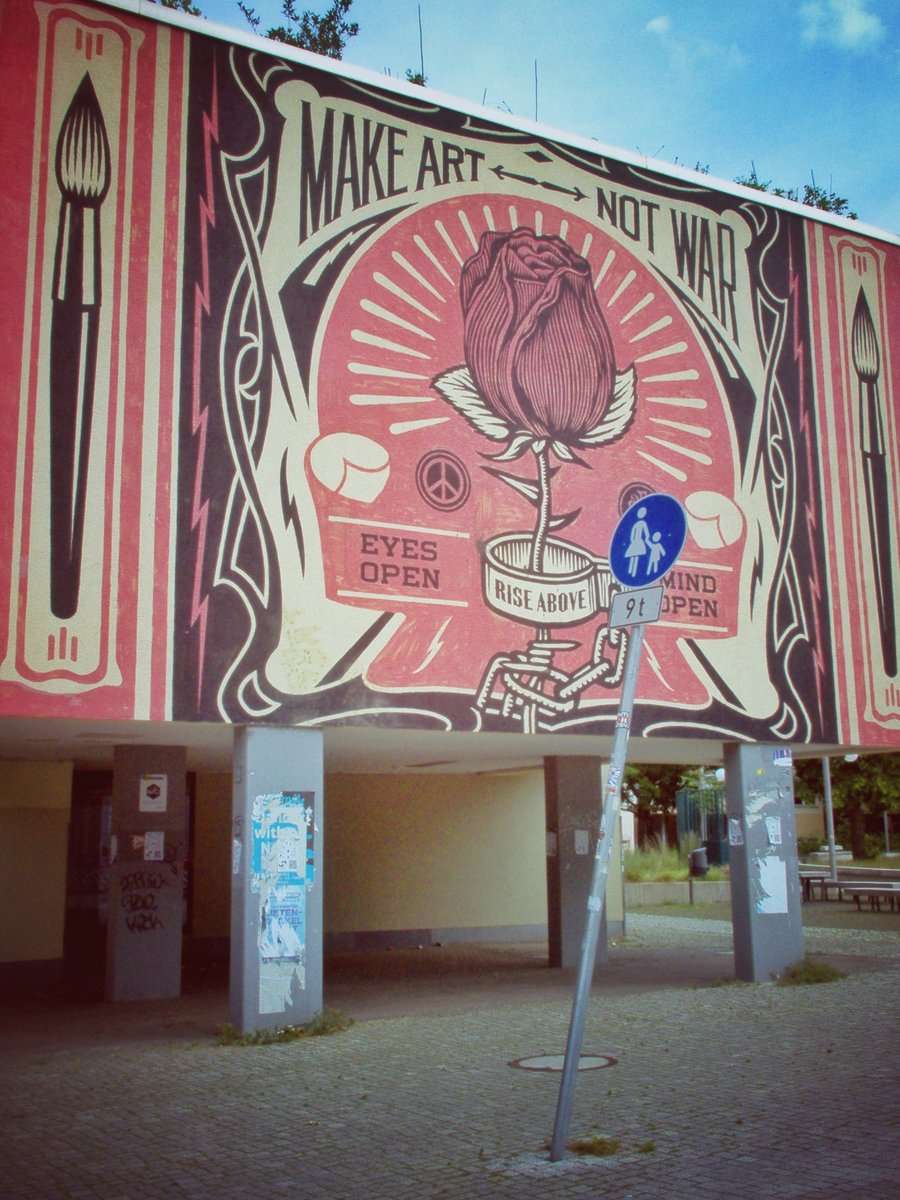 Streetart in the Hallesches Tor area – Berlin city trip, Germany