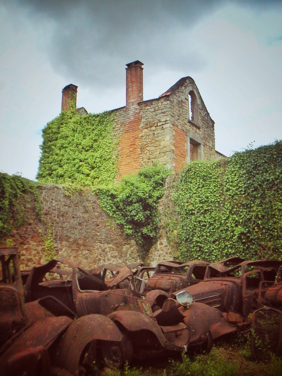 Village martyr d’Oradour-sur-Glane, France