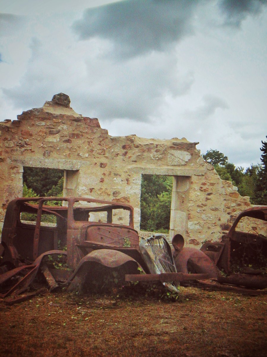 Village martyr d’Oradour-sur-Glane, France