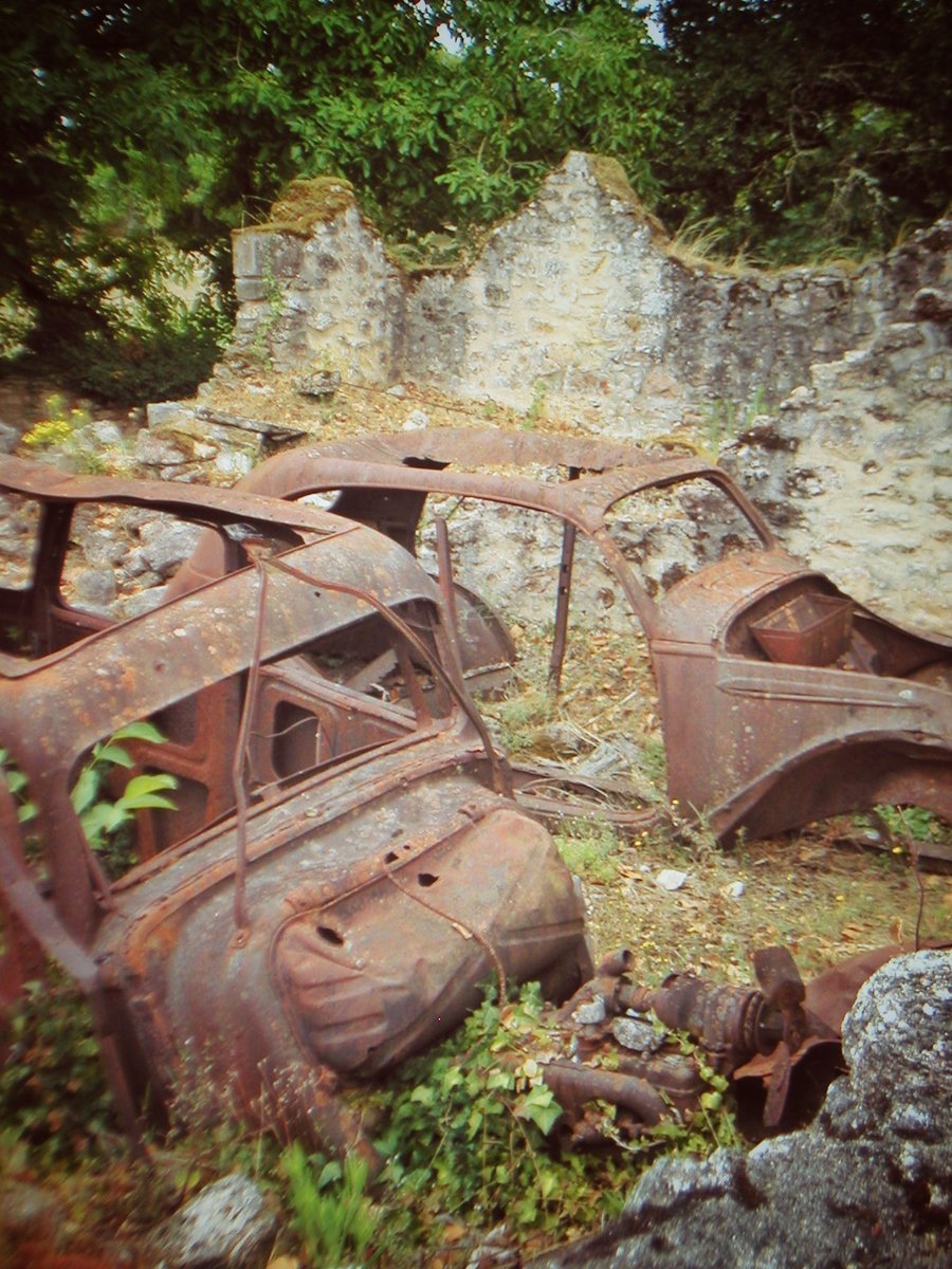 Village martyr d’Oradour-sur-Glane, France
