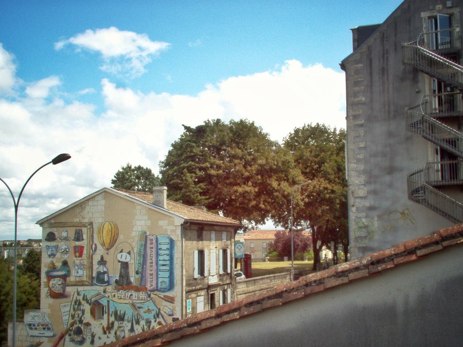 Angoulême city centre part 2, France
