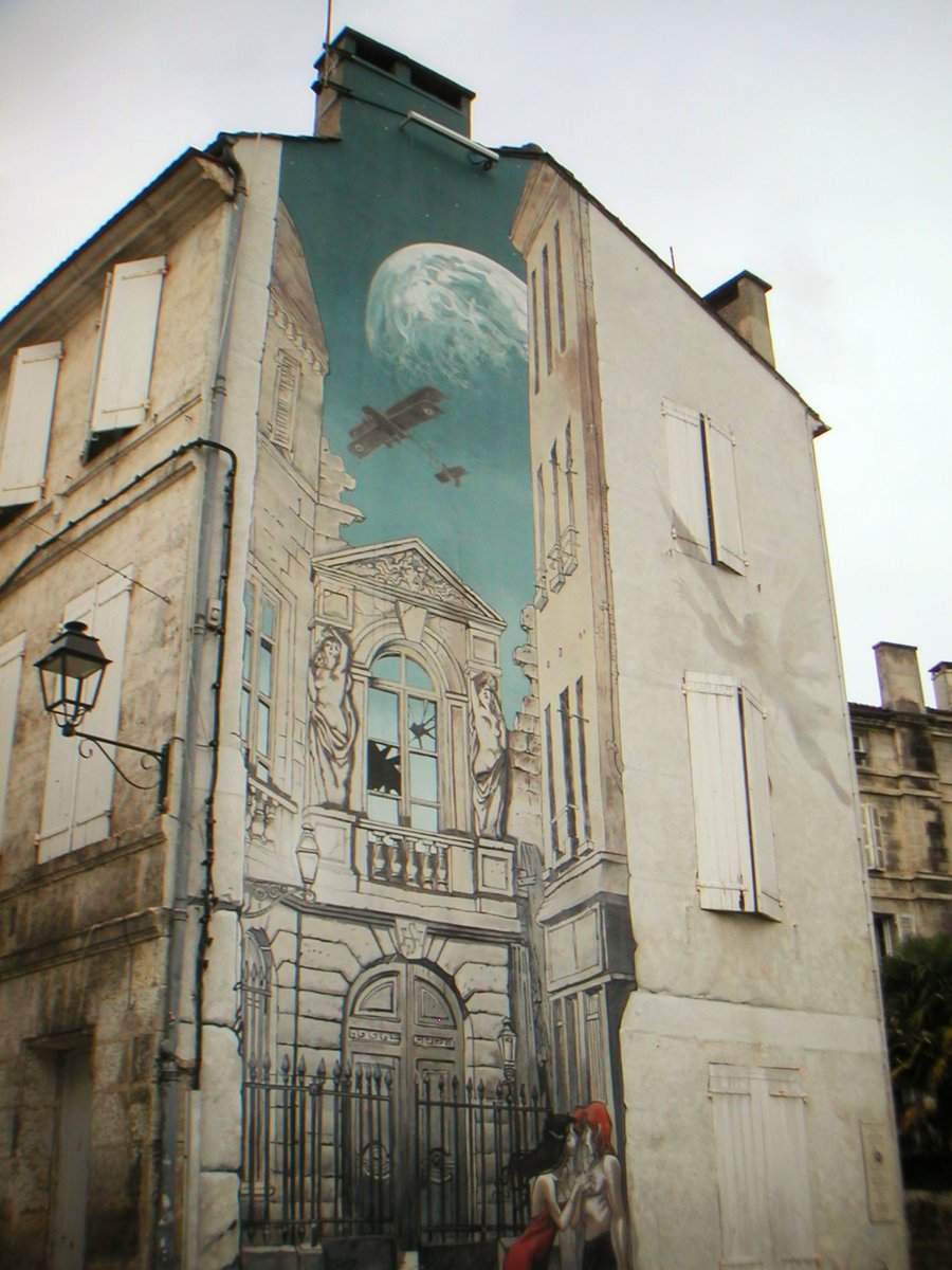 Angoulême city centre, France