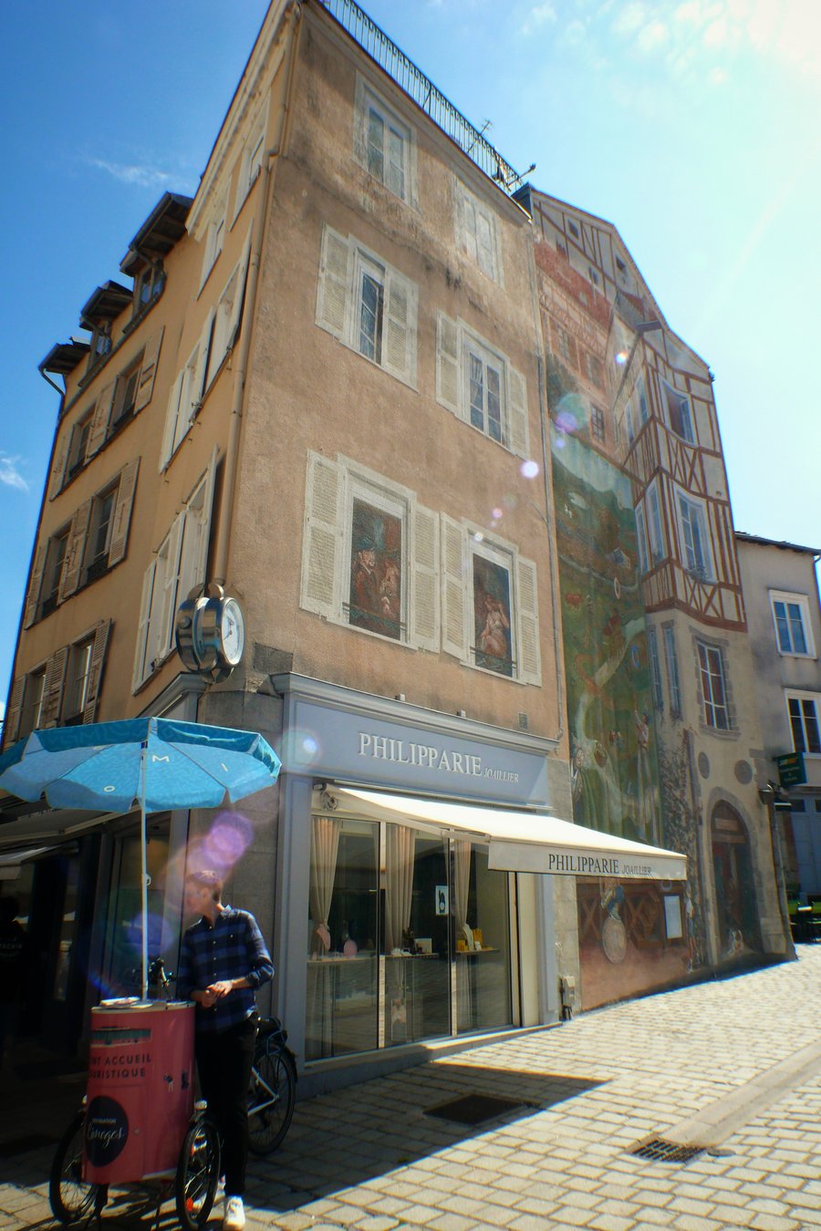 Limoges city centre part 2, France