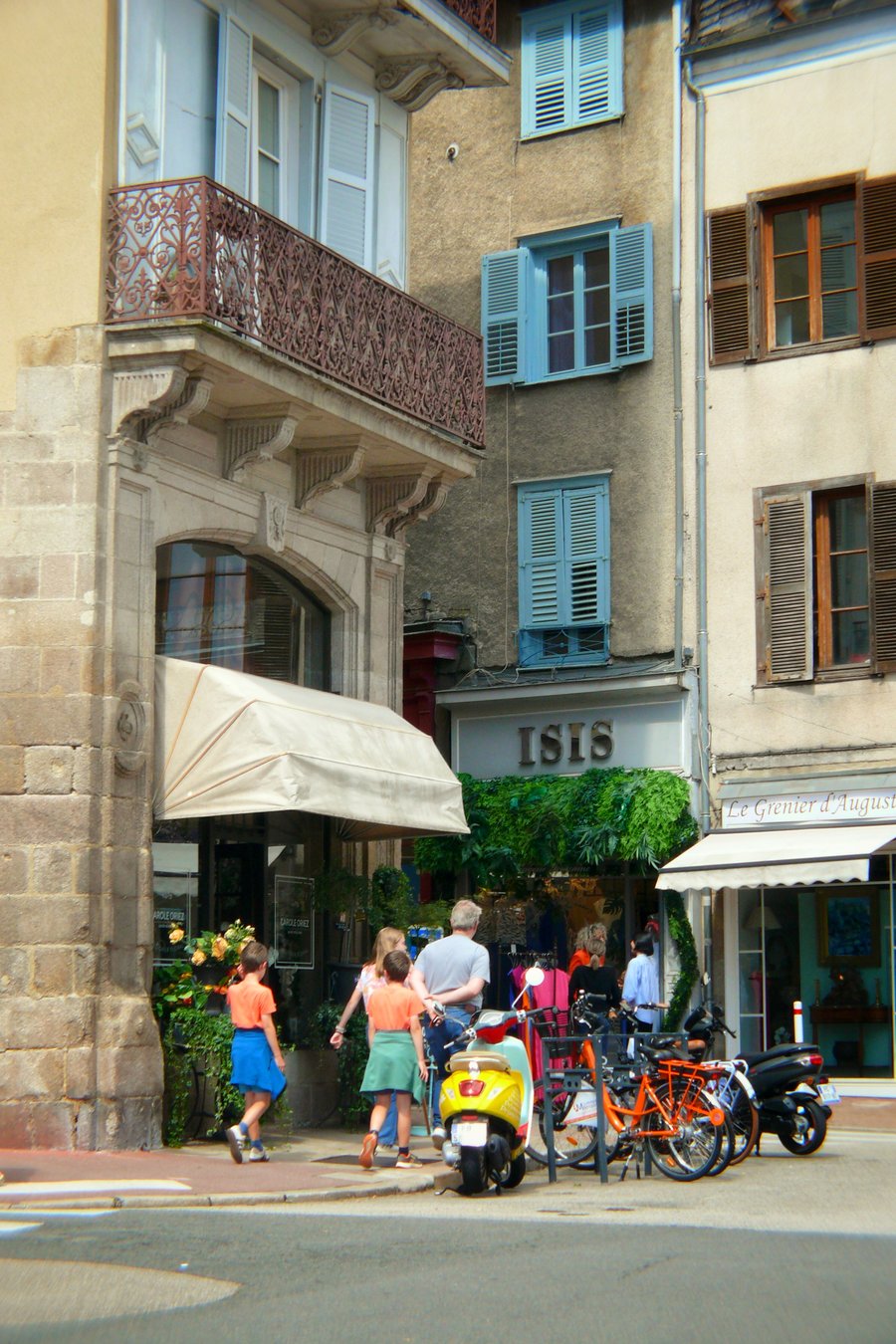 Limoges city centre part 2, France