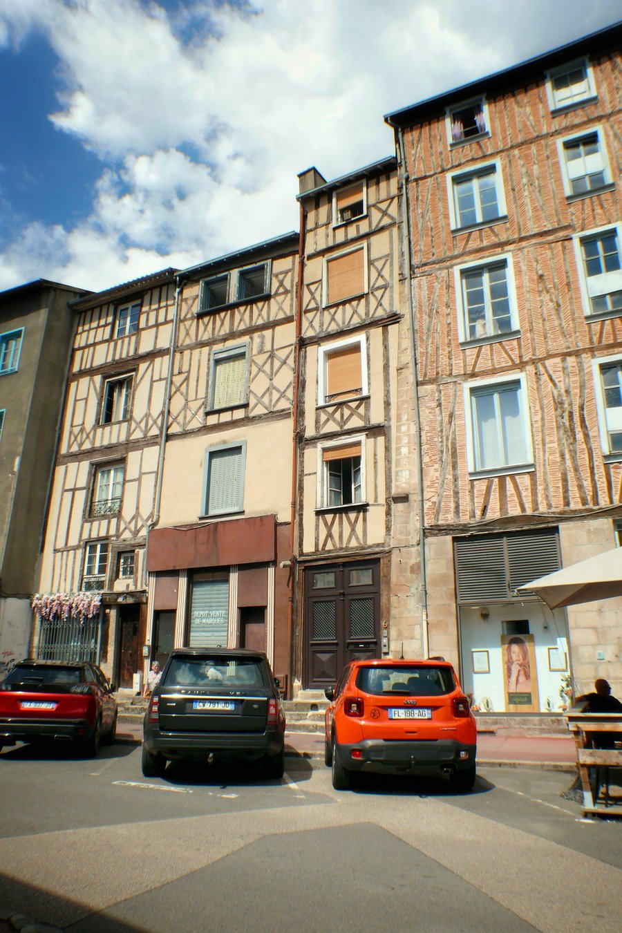 Limoges city centre part 2, France