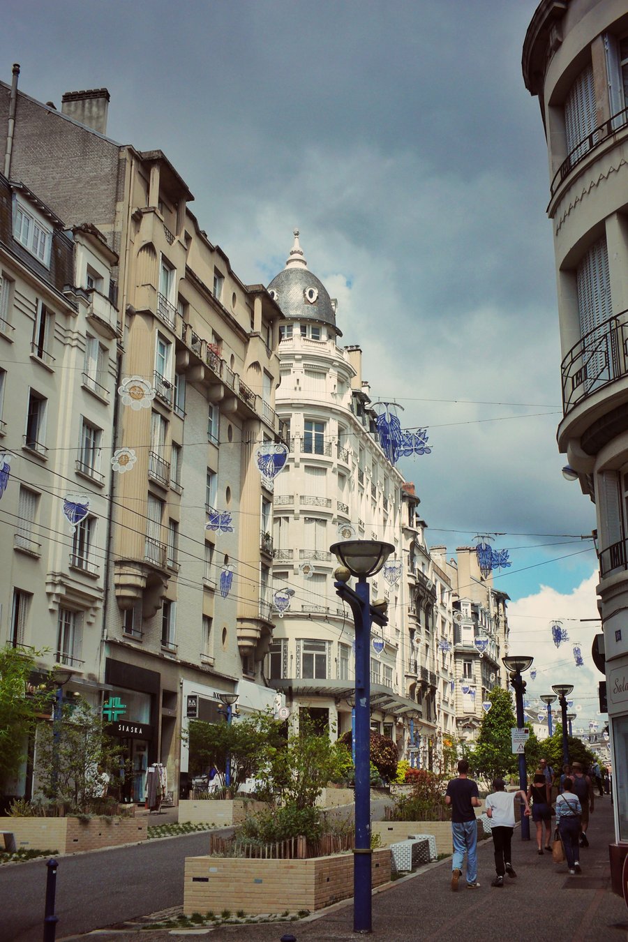Limoges city centre part 2, France