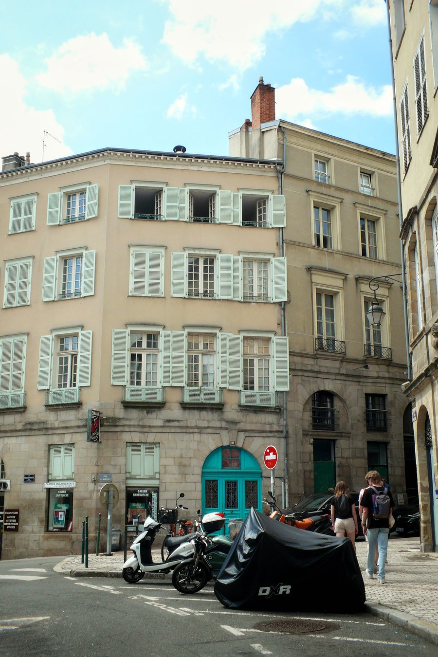 Limoges city centre part 2, France