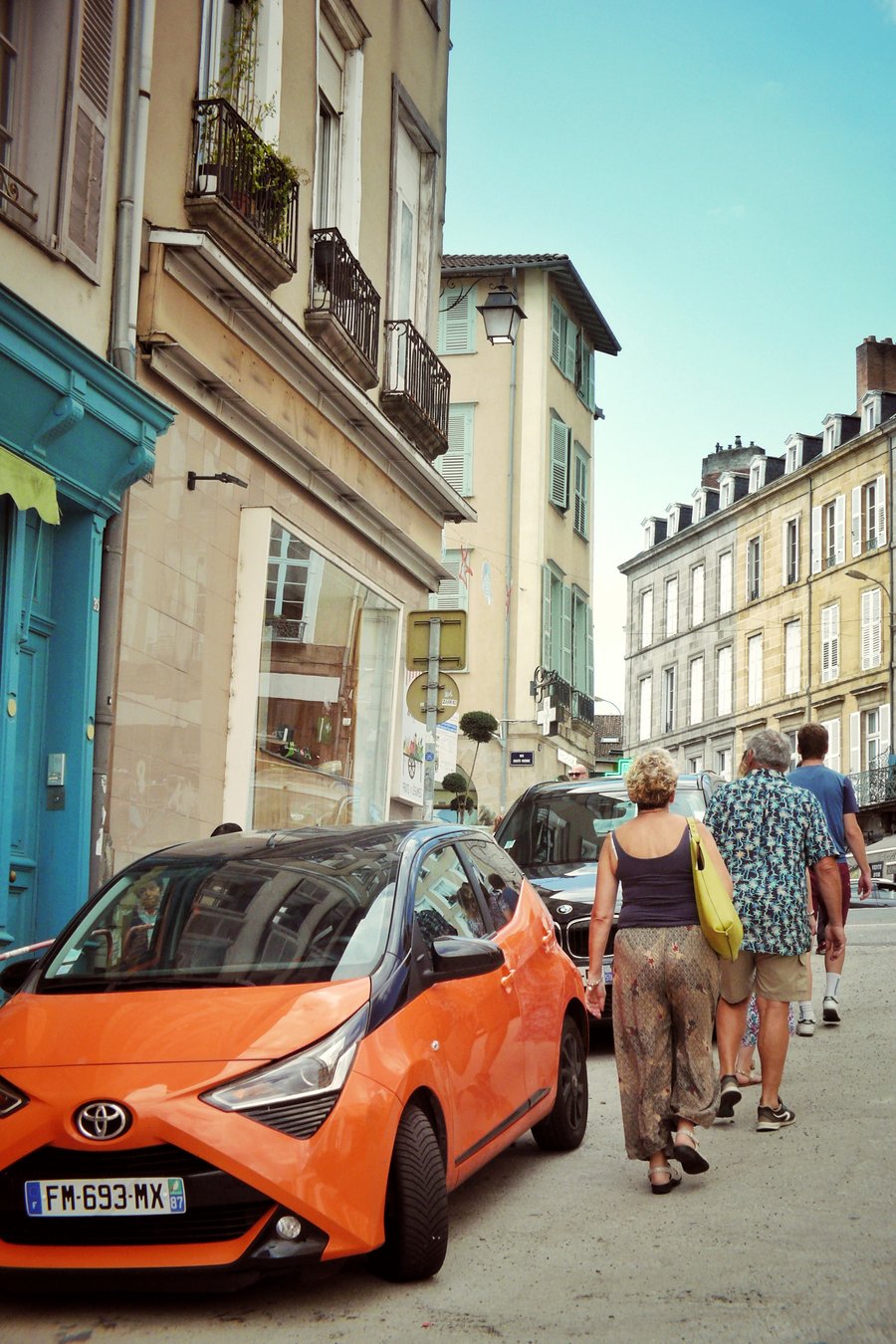 Limoges city centre part 2, France