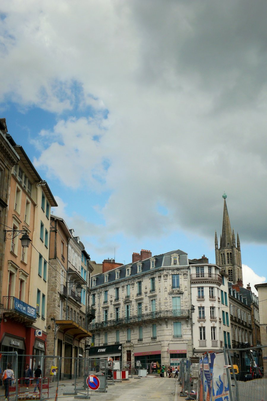 Limoges city centre part 2, France