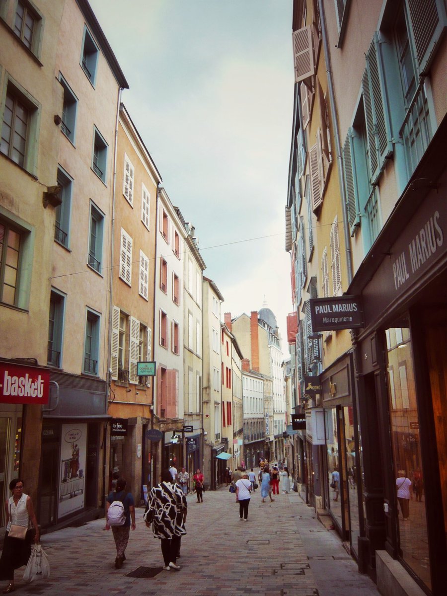 Limoges city centre part 1, France