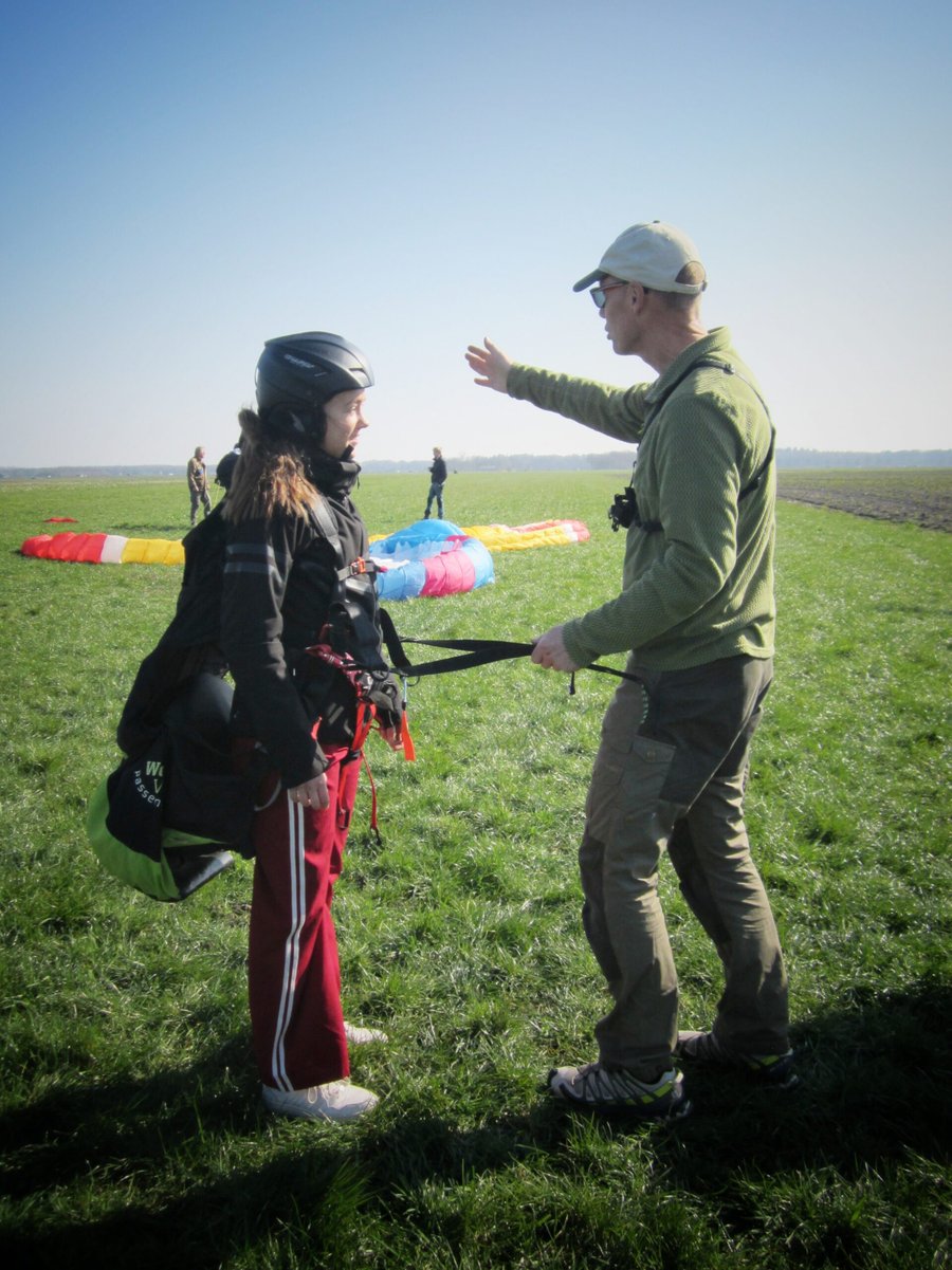 Paragliding – Stegerveld, the Netherlands